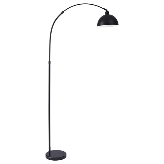Lámpara de Pie AMALFI 179 cm Negro con Base de Mármol Interlusa - vista principal | Interlusa