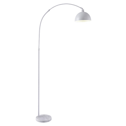Lámpara de Pie AMALFI 179 cm Blanco con Base de Mármol Interlusa - vista principal | Interlusa