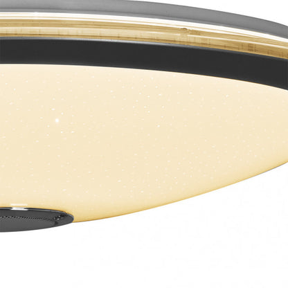 Plafón LED Magallanes 48W RGB (145483801) de Fabrilamp – luminaria interior blanca con acabado cromo, iluminación moderna, domótica · Ref. 145483801