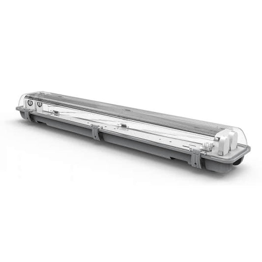 Pantalla estanca Linestra transparente de 150 cm para iluminación interior IP65, uso doméstico – Fabrilamp LED210025 · Ref. LED210025