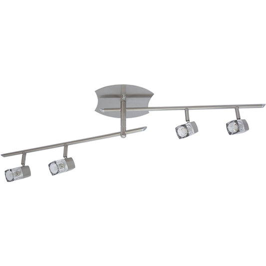 Plafón AFONSO Niquel LUMIT HP-911-04-856G para iluminar tu salón con estilo.