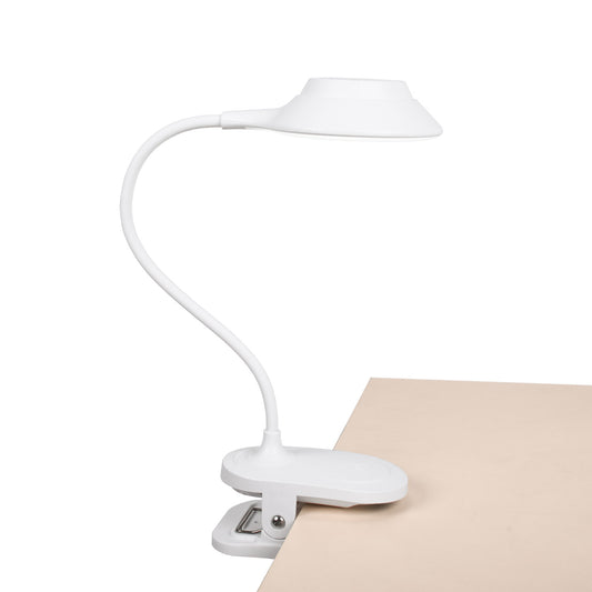 Flexo de Sobremesa con Pinza KLIP 45 cm LED 5W CCT 360 lm Blanco Belair - imagen 2 | Interlusa