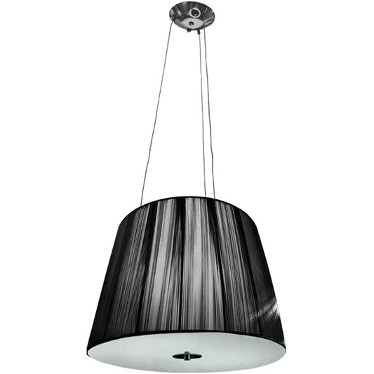 Lámpara Colgante Adriana 40 cm Negro Altura Regulable Interlusa - vista principal | Interlusa