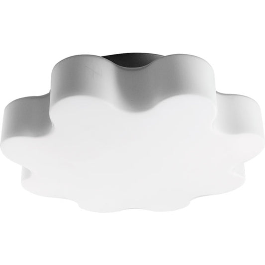 Plafón Moderno TRABIJU Casquillo G9 Blanco Lumit - 18 cm | Interlusa · Ref. PLAF. 1.9016007