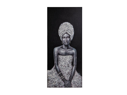 Cuadro acrílico Johari 70x160 de Schuller (207423): Arte abstracto contemporáneo en lienzo grande con bastidor de madera, ideal para decoración moderna del hogar.