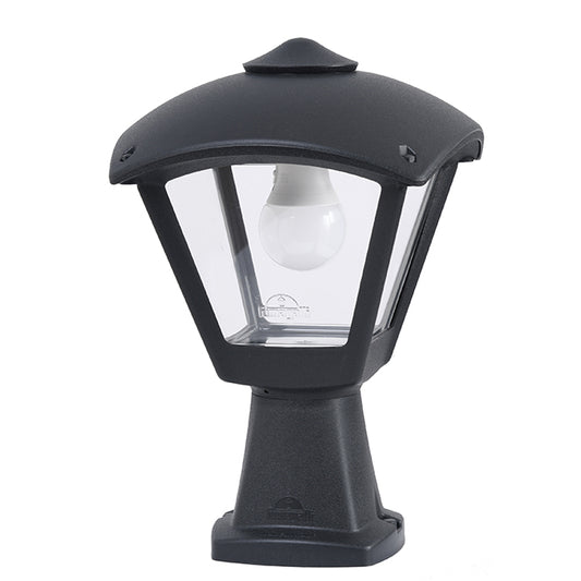 Farola de Exterior Dario 35 cm Negra IP55 Fumagalli - vista principal | Interlusa