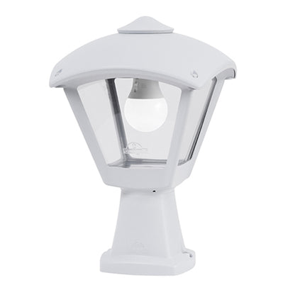 Farola de Exterior DARIO 35 cm Blanca IP55 Fumagalli - vista principal | Interlusa