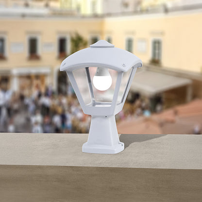 Farola de Exterior DARIO 35 cm Blanca IP55 Fumagalli - imagen 2 | Interlusa