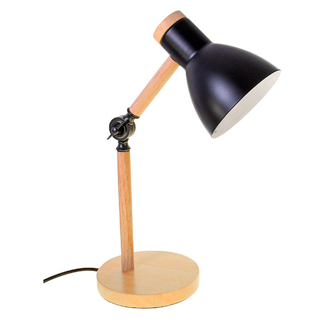 Flexo Escritorio Teacher BELAIR Madera y Negro W-1002