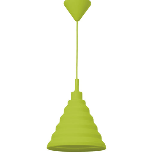 Colgante Infantil Piramide VERDE – vista 2 · Ref. 10062