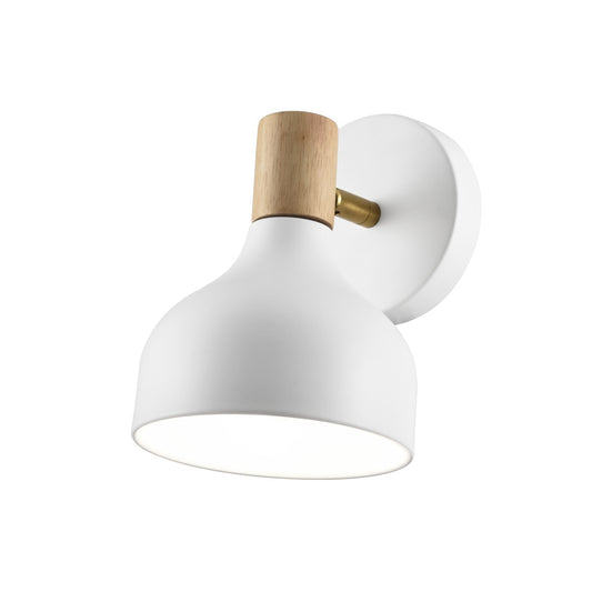 Aplique de Pared Aran y Madera Orientable AJP Alemar - Blanco | AJP / Alemar · Ref. 11874