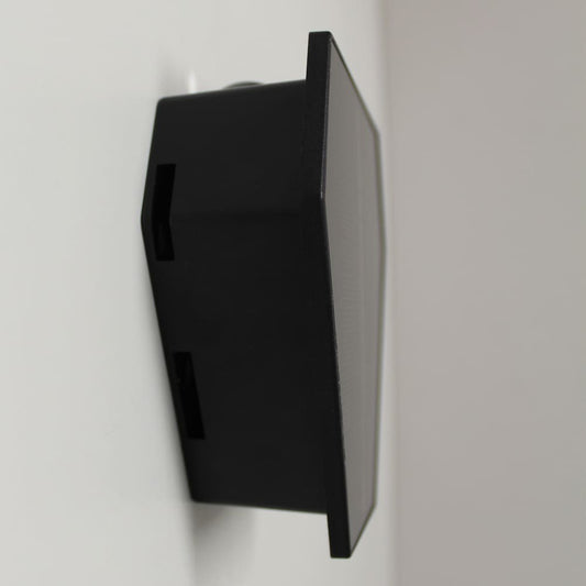 Aplique Diamante fabricado en ABS color negro para iluminación exterior