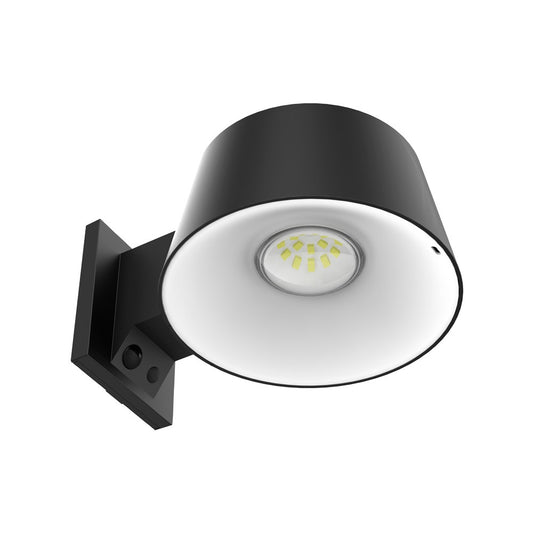 Aplique de Pared Solar LED Chimo 5.2W Negro CristalRecord - vista principal | CristalRecord