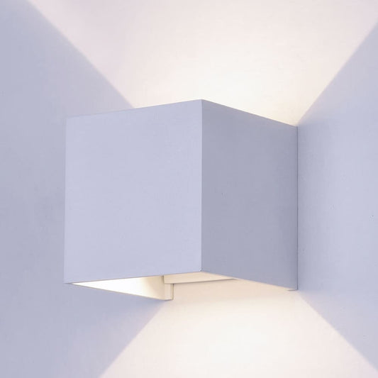 Aplique de Pared Exterior LED Open 10W 4000K Blanco CristalRecord - imagen 2 | CristalRecord