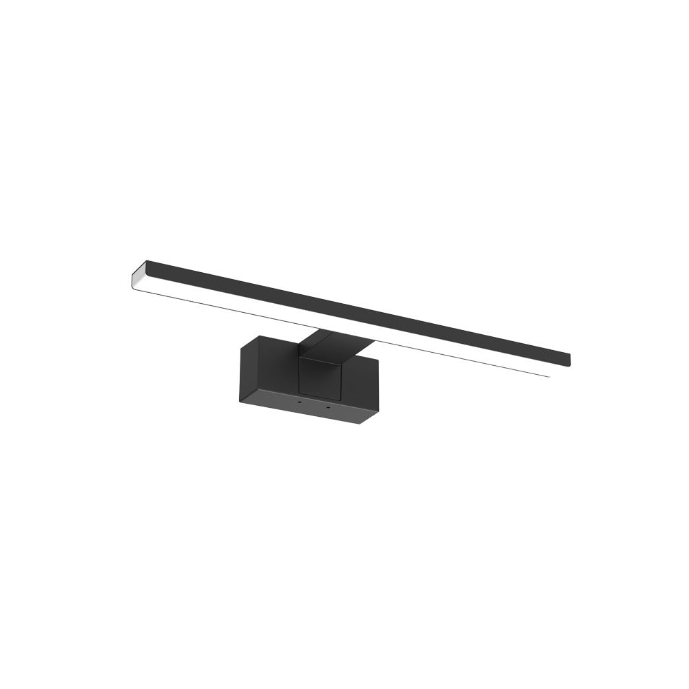 Aplique LED para Baño Roth 8W 4000K Negro CristalRecord - vista principal | CristalRecord