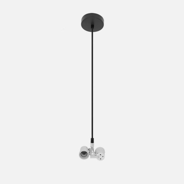 Armazón Colgante Cara 2xE27 Negro Metal Fabrilamp - imagen 2 | Fabrilamp / Abrila