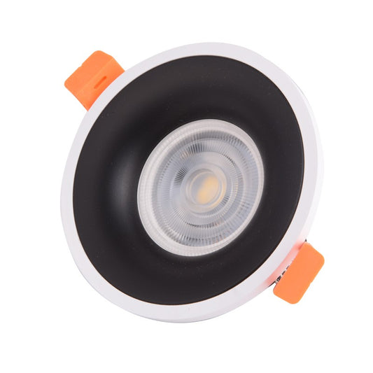 Aro Decorativo Reto Blanco Ø95 mm Aluminio para Empotrable CristalRecord - imagen 2 | CristalRecord