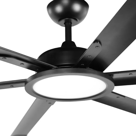 Ventilador de Techo Avon L Negro 250 cm LED 20W CristalRecord - imagen 2 | CristalRecord