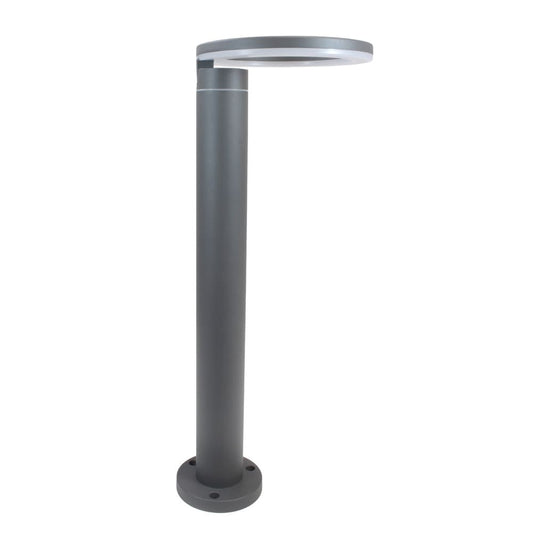 Baliza de Exterior LED Satur 8W Luz Neutra Gris Antracita CristalRecord - imagen 2 | CristalRecord