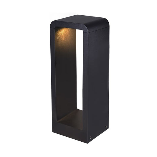 Baliza LED de Exterior Pisa 30 cm 9W Gris Antracita CristalRecord - vista principal | CristalRecord
