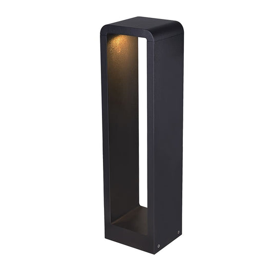 Baliza LED Exterior Pisa 50 cm 9W Gris Antracita CristalRecord - vista principal | CristalRecord