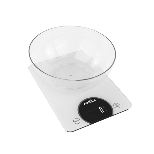 Báscula de cocina Kimaya Blanco – vista principal · Ref. 27811B001