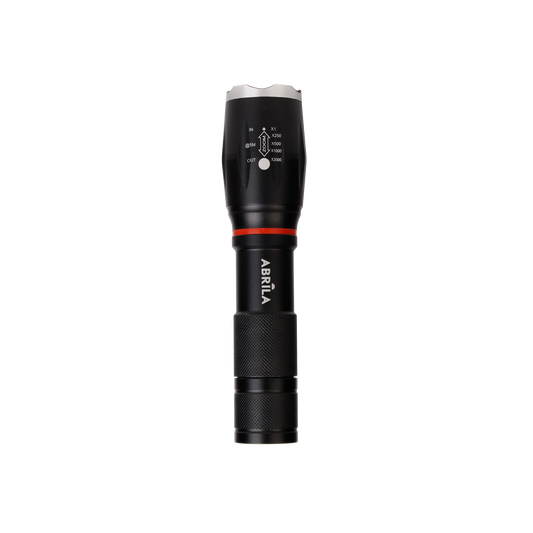 Linterna LED Centello Negra 300 lm Zoom e Imán Fabrilamp - vista principal | Fabrilamp / Abrila · Ref. 194426009