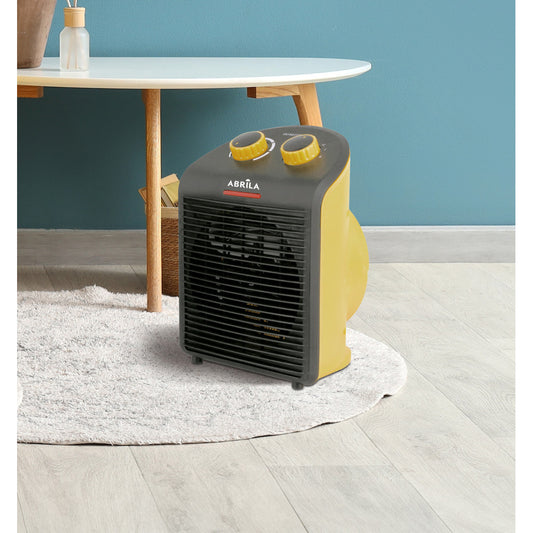 Termoventiladores Croacia Amarillo/Negro – vista 2 · Ref. 227422050