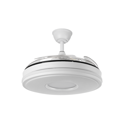 Ventilador de Techo Retráctil Dani 106 cm LED 59W Fabrilamp - vista principal | Fabrilamp / Abrila · Ref. 165391401