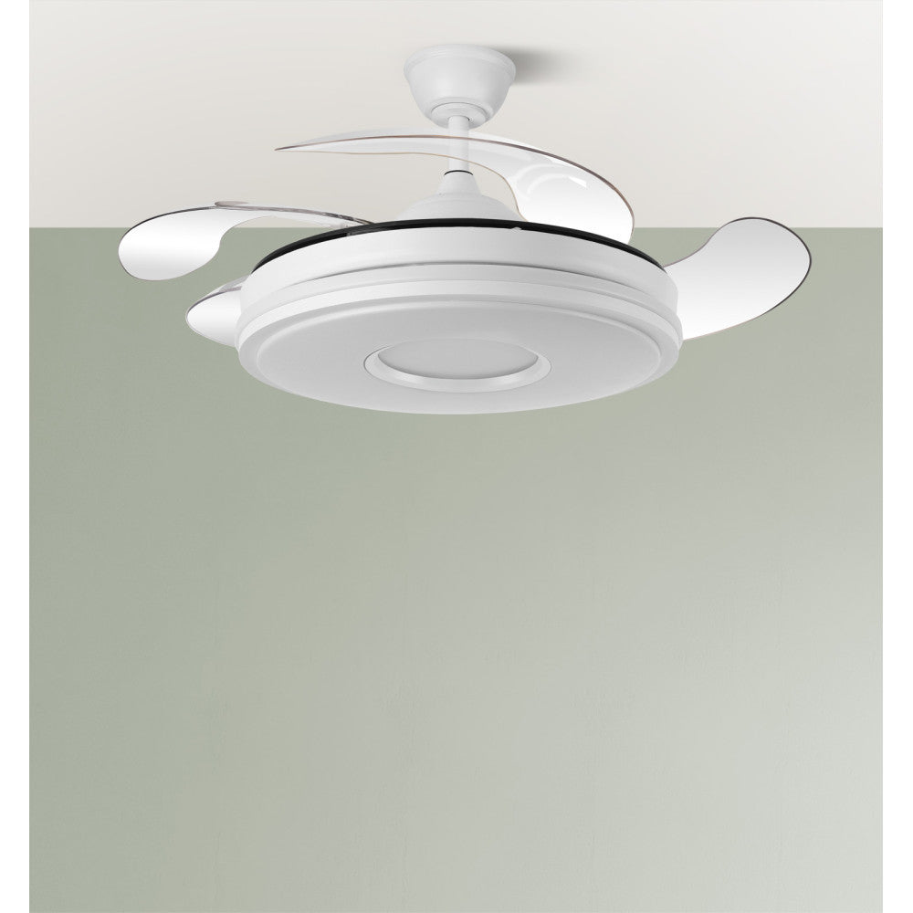 Ventilador de Techo Retráctil Dani 106 cm LED 59W Fabrilamp - imagen 3 | Fabrilamp / Abrila · Ref. 165391401