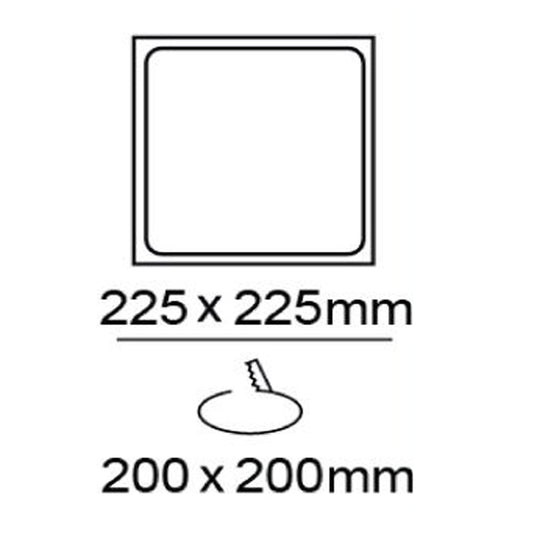 Downlight LED de Empotrar Kaju 22,5 cm 30W 2600 lm 4000 K Blanco CristalRecord - imagen 2 | CristalRecord