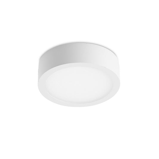 Plafón LED de Superficie Kaju 8W 9 cm 680 lm 3000K Blanco CristalRecord - vista principal | CristalRecord