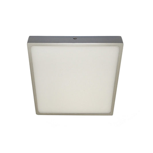 Plafón LED Cuadrado Kaju 14,5 cm 16W 1380 lm 4200K Gris CristalRecord - imagen 2 | CristalRecord