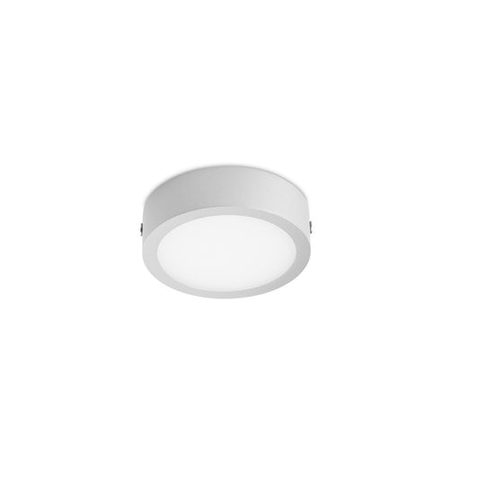 Downlight de Superficie Kaju 8W LED Ø90 mm 680 lm 4200 K Gris CristalRecord - vista principal | CristalRecord