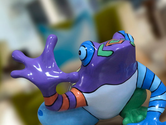 Figura Decorativa Ranita Schuller - Diseño único y artesanal | lozguru.com