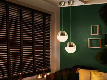 Lámpara LED Schuller Sphere Latón - Diseño Elegante | lozguru.com