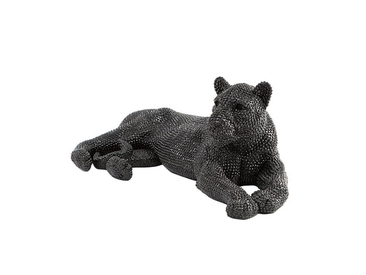 Figura Decorativa Leona Negra - Schuller - Calidad Premium | lozguru.com