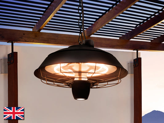 Estufa Suspensión Schuller Heat Vintage - Calefacción 1500W | lozguru.com