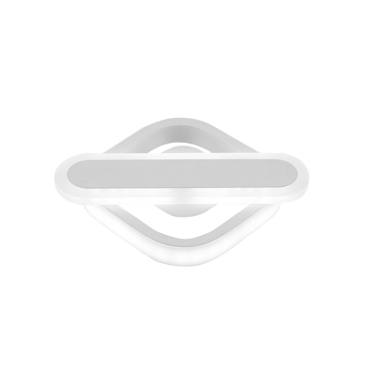 Plafón Moderno LED Elma Blanco – vista principal · Ref. 178582801