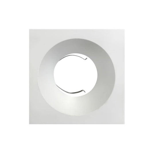Empotrable Fijo Alhambra 8,5 cm GU10 IP65 Cuadrado Blanco CristalRecord - imagen 2 | CristalRecord