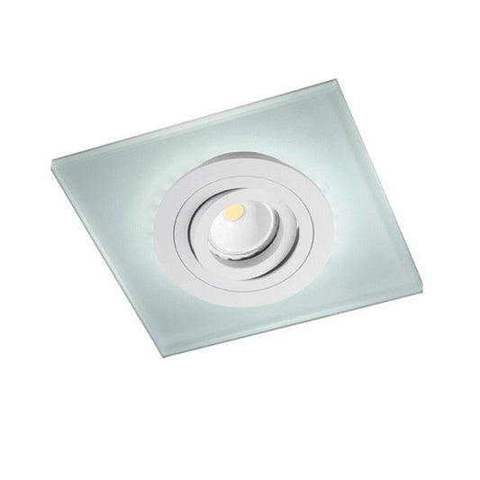 Empotrable LED de Techo Iceberg 2,4W Aluminio y Cristal CristalRecord - vista principal | CristalRecord
