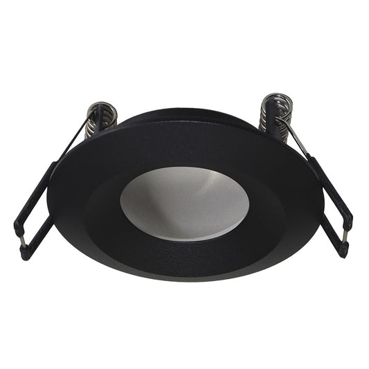Empotrable de Techo Redondo Fijo Negro 65mm GU10 CristalRecord - vista principal | CristalRecord