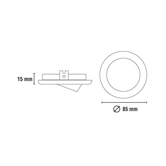 Empotrable Basculante Zar Oro Viejo GU5.3 CristalRecord - imagen 2 | CristalRecord