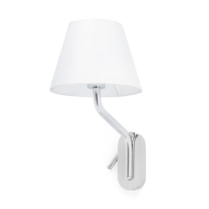 Vista previa del modelo 3D y realidad aumentada de Aplique de Pared ETERNA con Lector 47 cm E27 15W FARO