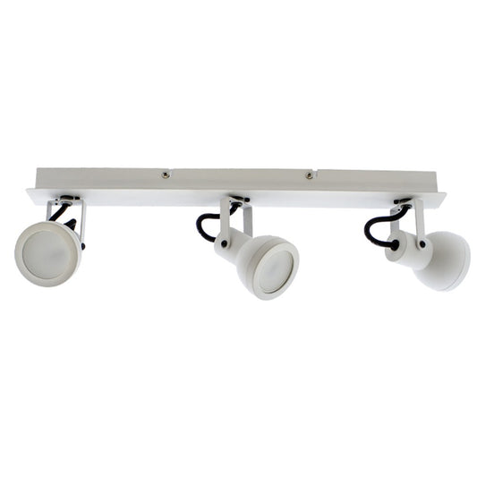 Aplique de Techo Heli 3 Focos Orientables GU10 Blanco CristalRecord - imagen 2 | CristalRecord