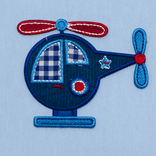 Colgante Infantil Helicóptero Celeste – vista 2 · Ref. 117393548