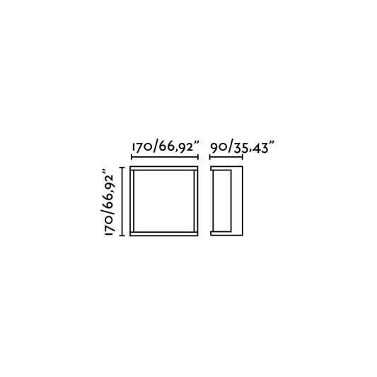 Aplique Moderno 7129 – vista 2 · Ref. 71274