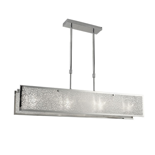 Lámpara de Techo Japan 4 Luces G9 80 cm Rectangular CristalRecord - vista principal | CristalRecord