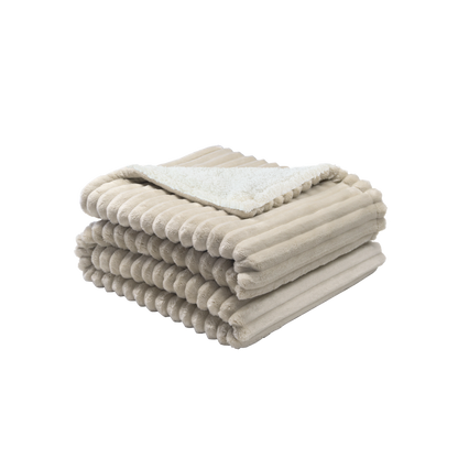 Manta Eléctrica Jaraiz 160 W 160x120 cm Beis y Blanco Fabrilamp - vista principal | Fabrilamp / Abrila · Ref. 254291615