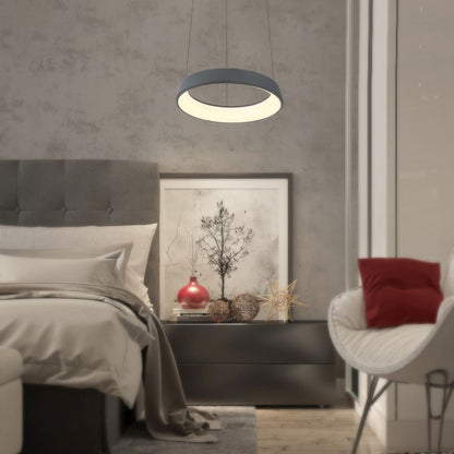 Lámpara Colgante Lizer 40 cm LED 21W 1234 lm 3000K Plata CristalRecord - imagen 4 | CristalRecord